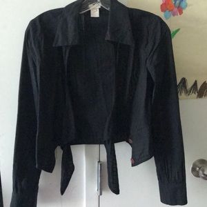 EUC black blouse size S